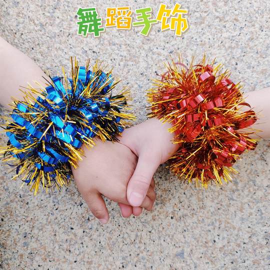 Kinder Tanz Performance Hand Blume 1. Juni Kindergärtner Performance Handgelenk Kranz Sport Meeting Requisiten Glockenarmband Handring