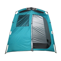 Comfort Outdoor Portable Double Shower Tent Sun Protection Bath Tent Beach Dressing Tent Clear Cabin Special