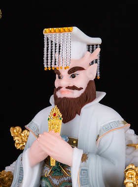 招财供奉人物雕像四海龙王汉白玉