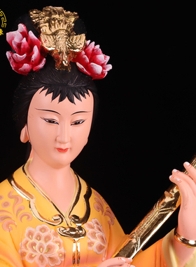 九天玄女娘娘神像圣母踩凤凰居家