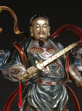 京铜纯铜真武大帝玄天上帝神像