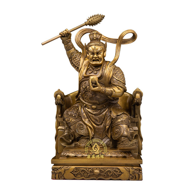 Jianzhai Bodhisattva Buddha statue pure copper temple worship hall