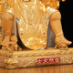 Bronze enshrinement of the Chinese-style household ghost king statue of the great master