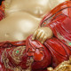 Big-belly Maitreya Buddha pure copper gilded Chinese-style home ornaments