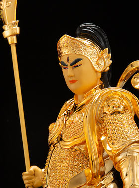 二郎神杨戬哮天犬佛像