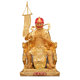 Bronze enshrinement of the Chinese-style household ghost king statue of the great master