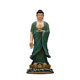 Brass Western Three Saints Buddha Statues Chinese Buddhist Hall Ornaments