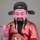 Resin civil and military judge statue Xie Fan Cui Jue living room