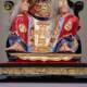 Qi Ye and Ba Ye statues in living room arts and crafts resin Chinese style