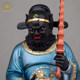 Resin civil and military judge statue Xie Fan Cui Jue living room