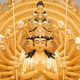 Bronze Chinese style living room Thousand-Armed Guanyin Bodhisattva Buddha ornaments