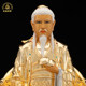 Bronze medicine king statue Chinese style living room medical saint Buddha statue