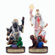 The tree refers to the statue of Boyin, the Seventh Master, Eighth Master and the Second Master, who attracts wealth.