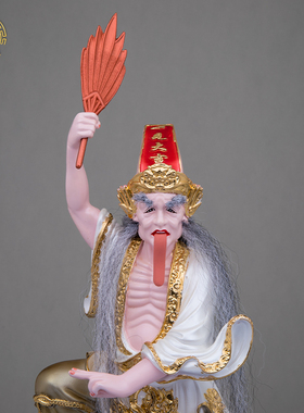 树脂中式七爷八爷神像黑白无常