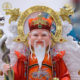 White marble earth in-laws statue Chinese style home furnishings