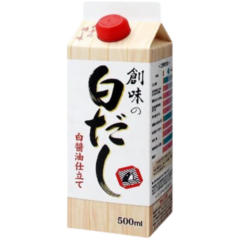 日本代购创味白酱油 500ml 西餐料理凉拌增鲜白酱露 高汤面条佐料 - 图3