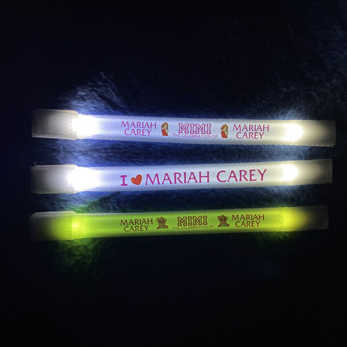 Mariah Carey玛丽亚卡莉演唱会应援发光手环定制粉丝周边荧光棒 - 图3