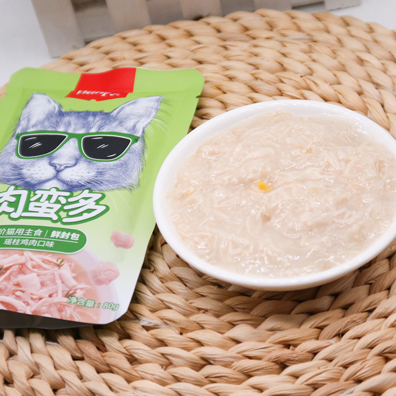 wanpy顽皮肉蛮多鲜封包猫罐头主食罐湿粮成幼猫营猫咪零食妙猫条