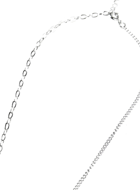 s.deer甜美不对称蝴蝶吊坠项链