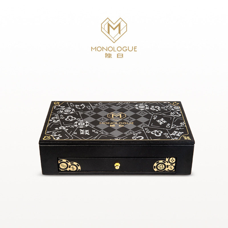 【新年礼物】MONOLOGUE独白当局者潮德州扑克牌金章摆件MR2077,淘宝优惠券,粉丝福利购,淘宝优惠卷
