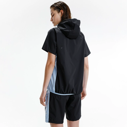 Форма, дышащий спортивный костюм подходит для мужчин и женщин для спортзала, короткий рукав, для бега