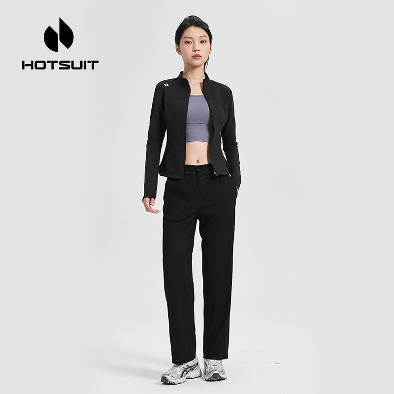 hotsuit后秀卫衣女士2026春季新款立领修身显瘦透气短款开衫外套,淘宝优惠券,粉丝福利购,淘宝优惠卷