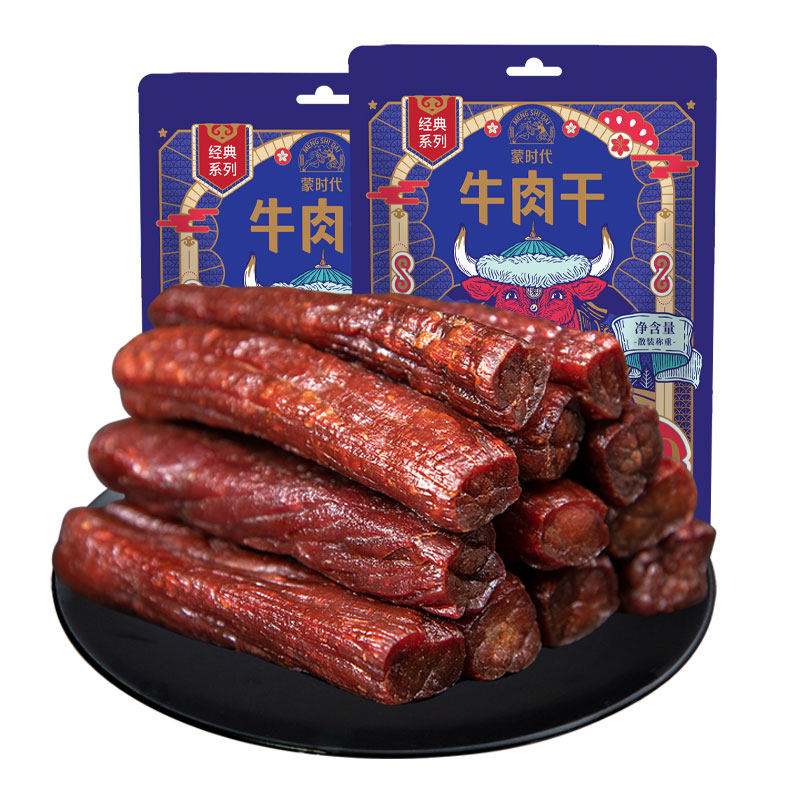 蒙时代手撕牛肉干内蒙古风干 蒙时代牛肉类