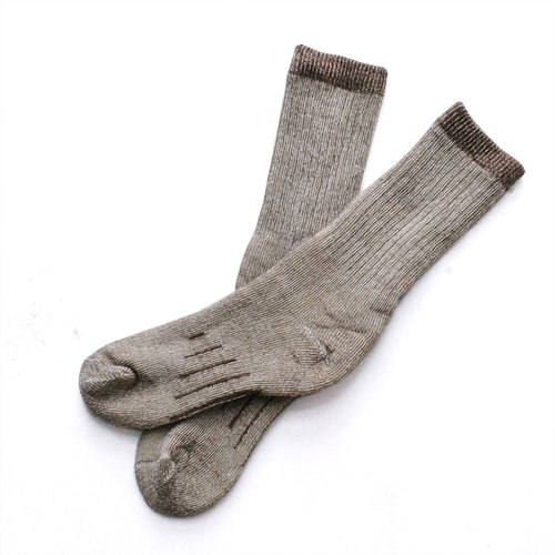 美利奴羊毛袜户外袜 徒步袜登山袜 中筒加厚保暖袜子男 靴子袜子 - 图3