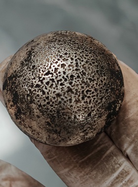 农村回流收藏官局银元宝二两圆形老银锭子银饼包老保真馒头锭复古