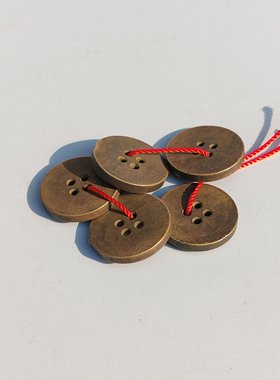 新品纯铜铜扣平安富贵铜扣实物拍摄整套发货按图发货特价包邮