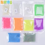 景翠缘 Светло -гравийные флуоресцентные частицы светящиеся песчаные световые терраццо пепельно наполнитель кристалл Clue Di