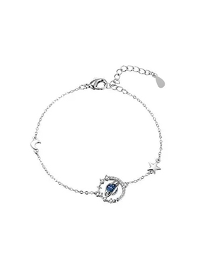 闺蜜手链高颜值极光银星球手链可爱闺蜜姐妹友谊小众感学生党