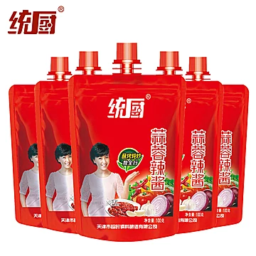 天津统厨蒜蓉辣酱100g*3袋[2元优惠券]-寻折猪