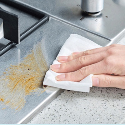 三仕达厨房湿巾60片去油污