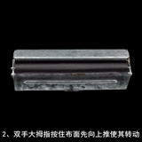 Популярные портативные портативные ручные сигареты длины 93 мм металлической из нержавеющей стали Symatic 6 мм.