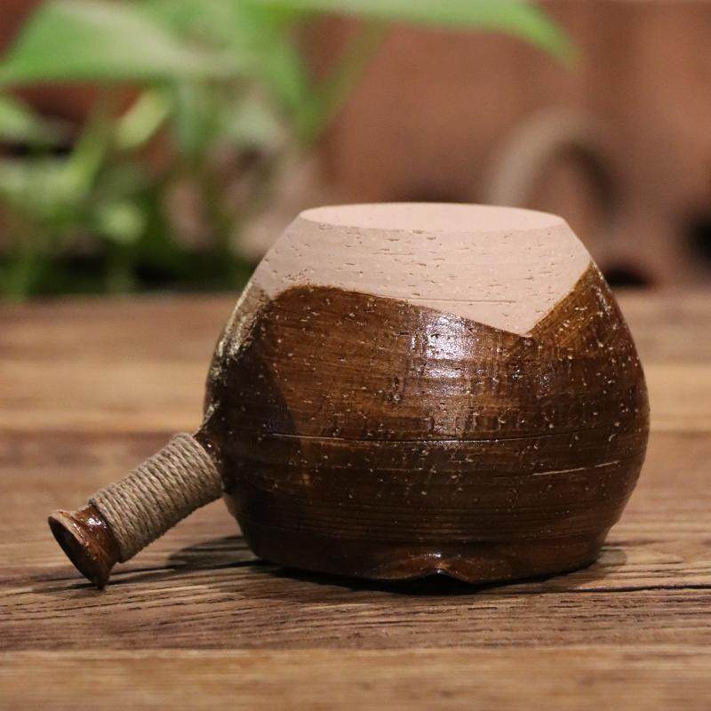 慕古老罐侧把公道杯传统老式复古纯手工柴烧粗陶茶海分茶器茶配件,淘宝优惠券,粉丝福利购,淘宝优惠卷