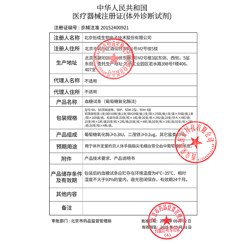 怡成5dm-2a血糖测试仪家用检测仪 荣凯医疗器械血糖用品