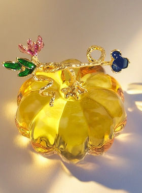 创意琉璃摆件客厅装饰工艺品玄关家居礼品法式田园风格