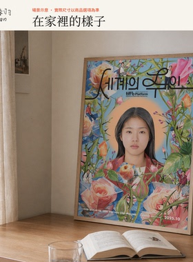 韩国电影世界的主人海报挂画卧室客厅文艺氛围装饰画