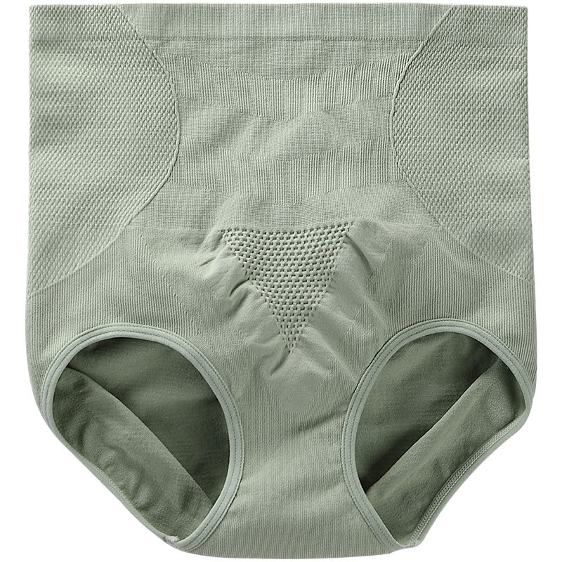 高腰收腹女士收小肚子强力产后内裤 兰色虎内裤