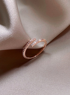 戒指女复古个性ins新款时尚小指尾戒韩气质国简约冷淡风网红指环