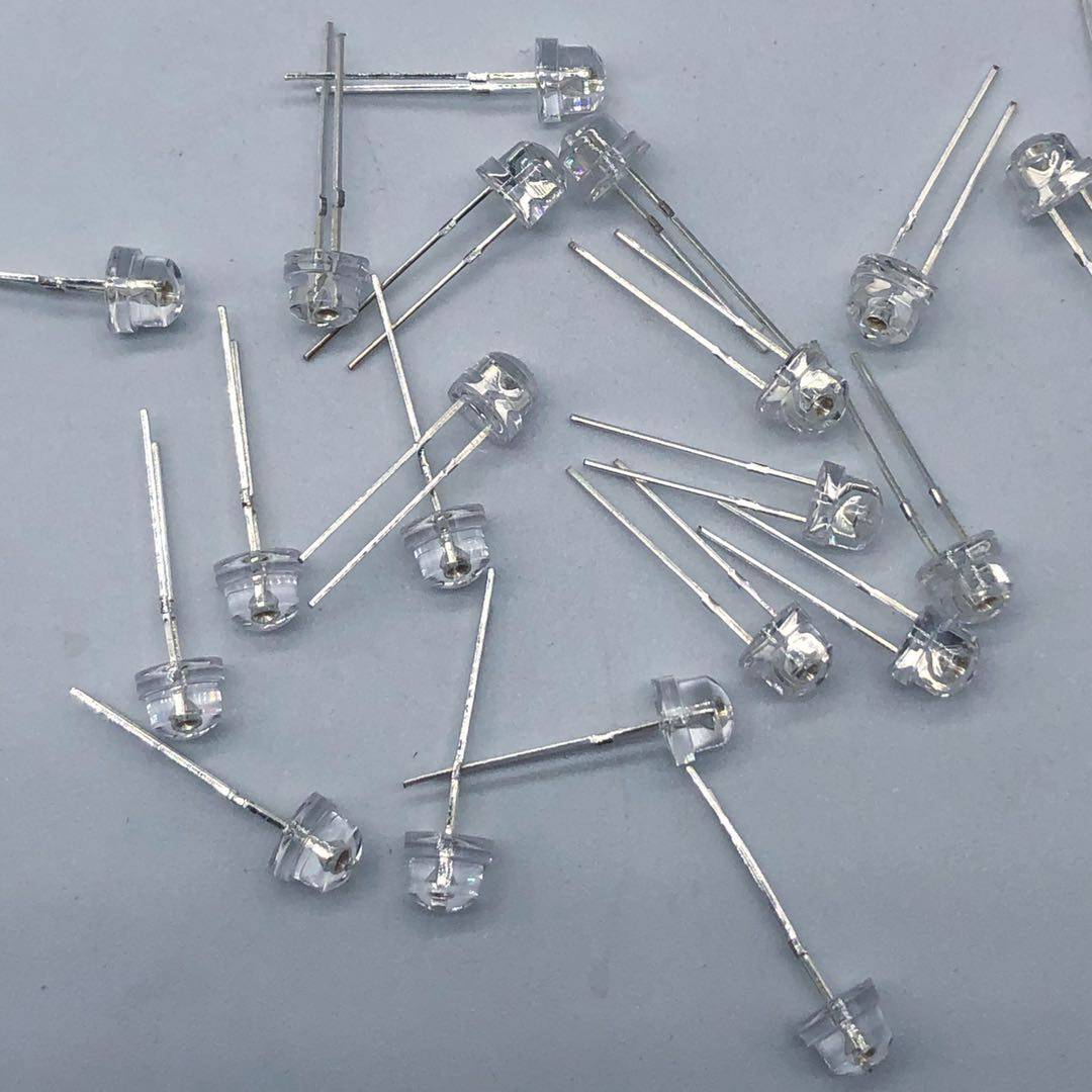 5mm/F4.8草帽白发粉红黄橙蓝翠绿白紫七彩 LED发光二极管灯珠高亮,淘宝优惠券,粉丝福利购,淘宝优惠卷