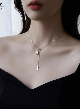 甜酷风项链锁骨链女高级感