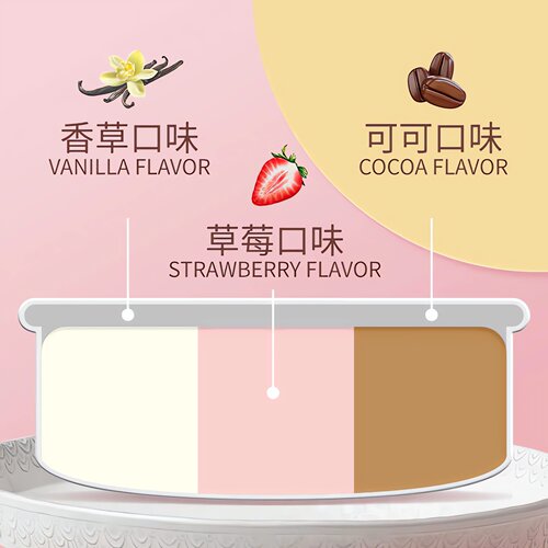 【5杯】光明三色杯冰淇淋经典童年怀旧雪糕冰激凌冷饮95g - 图2
