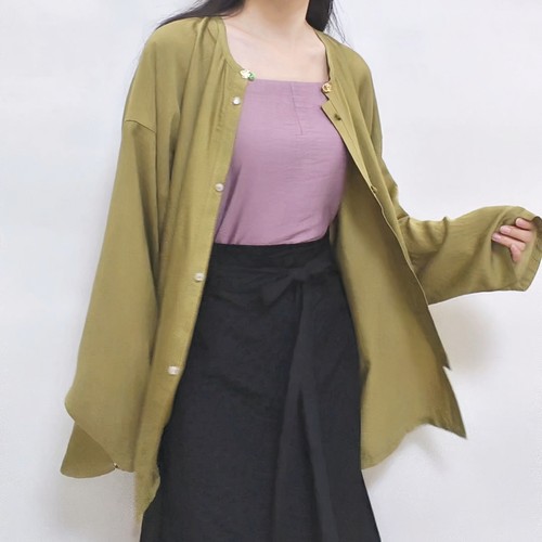 两三松汉服吊带内搭多色宋制上衣基础百搭日常春夏秋舒服透气背心 - 图2