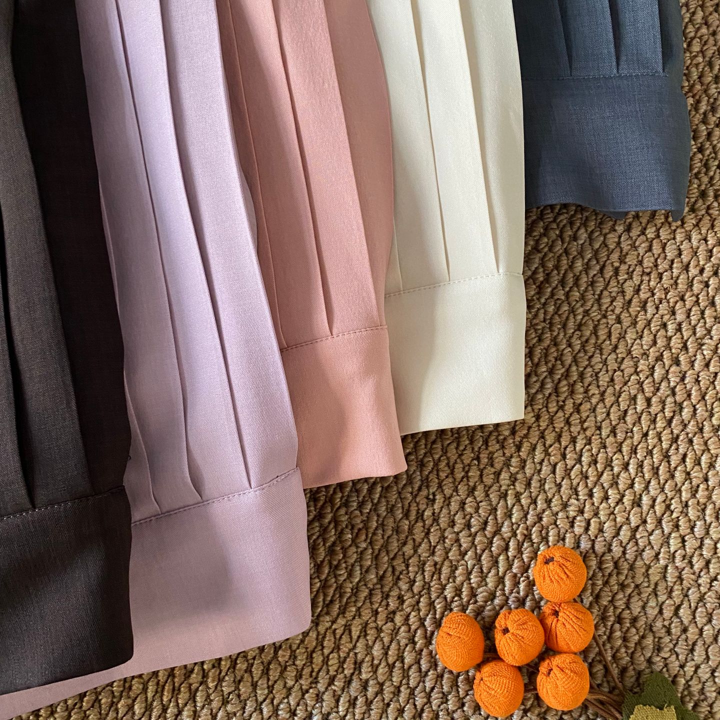 【043】改良马面裙松紧腰带口袋侧面拉链中长款日常通勤汉服女,淘宝优惠券,粉丝福利购,淘宝优惠卷