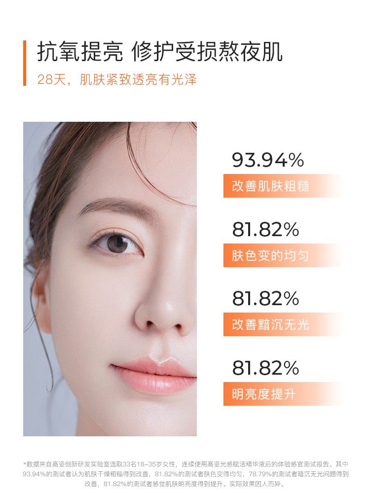 虾青素精华抗氧化太空霜高资女面霜 cogi高姿兰槿原液态精华