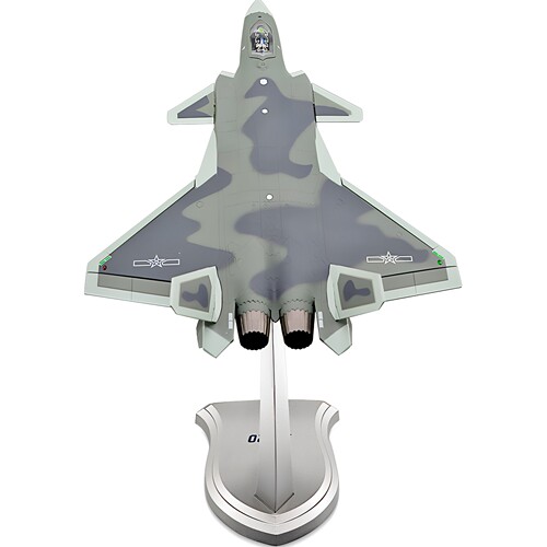 真兄弟1:60歼20战斗机模型仿真合金j20隐形飞机模型军事航模礼品 - 图3