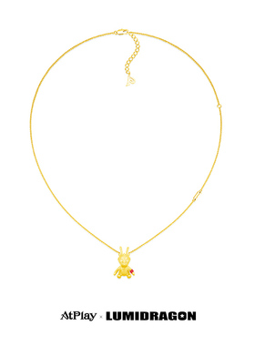 atplay镀金盒子链男女龙年限定