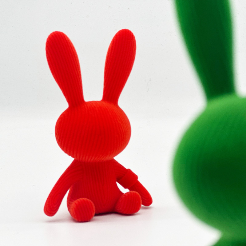 官方plabit柏拉兔玩具摆件手办兔子女礼物动漫玩偶绿色模型gxg - 图1